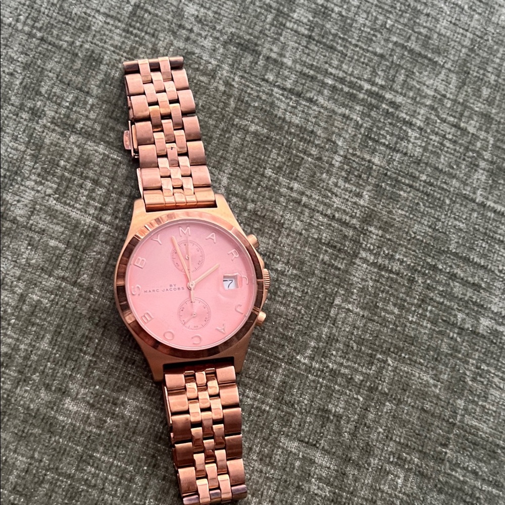 Marc Jacobs Rose Gold Watch